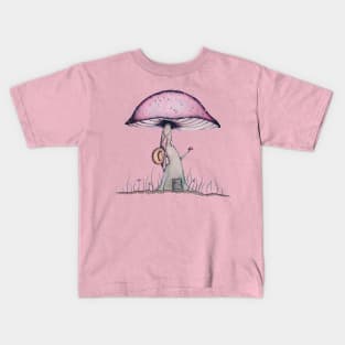 Spring Mushroom Kids T-Shirt